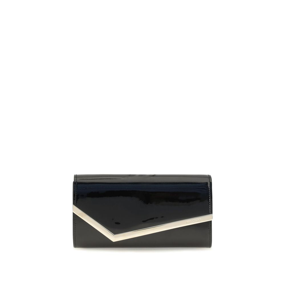 Jimmy Choo Black Calf Leather Bos Taurus Women's Wallet