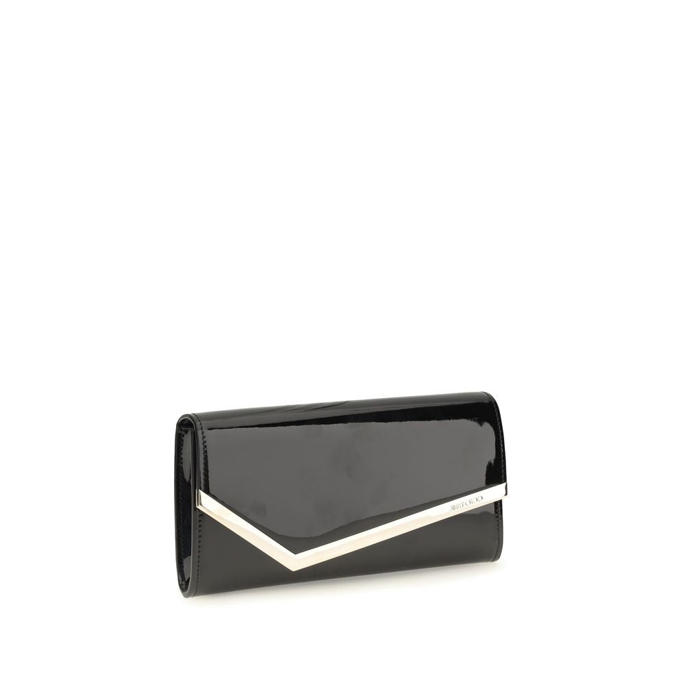 Jimmy Choo Black Calf Leather Bos Taurus Women's Wallet