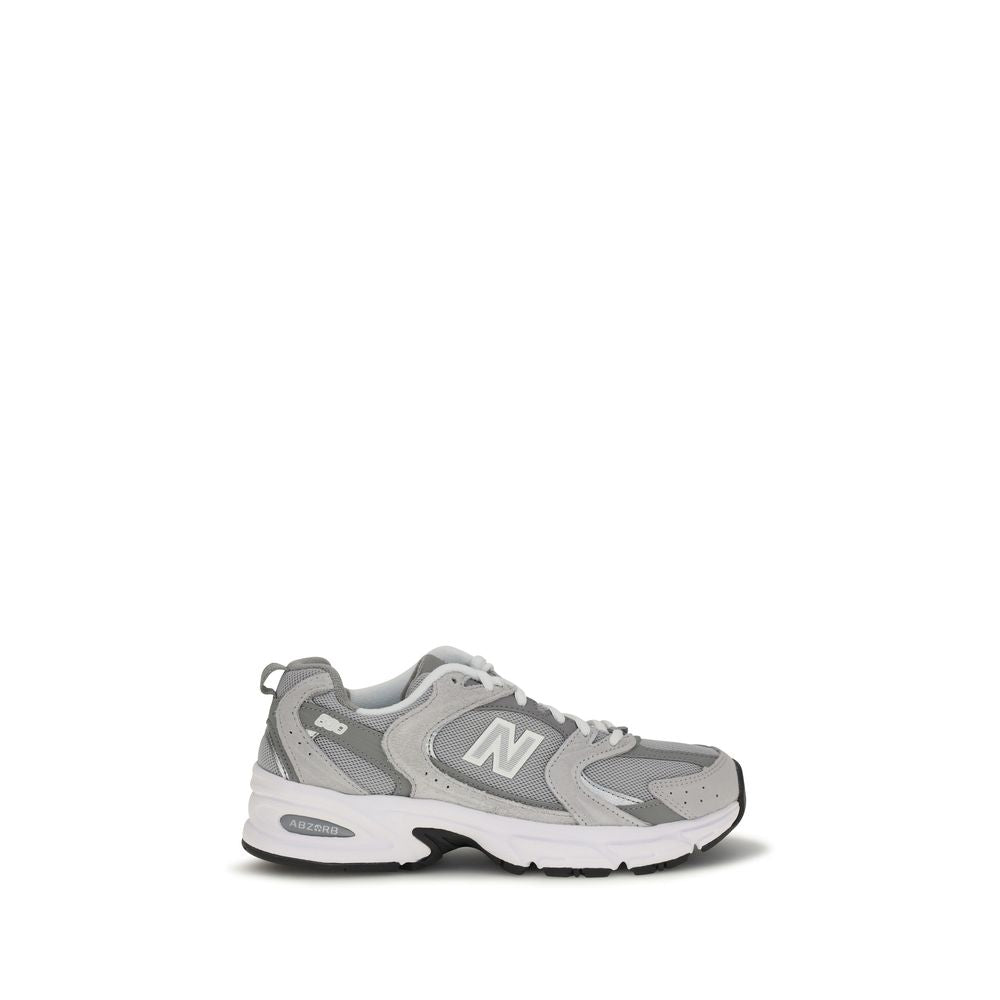 New Balance Gray Polyamide Athletic Women's Sneakers