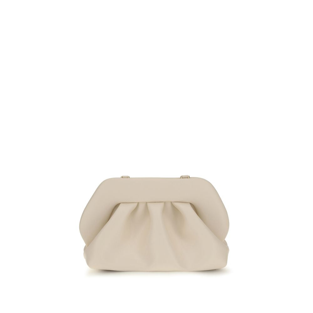 THEMOIRè Beige Polyethylene Clutch Women's Bag