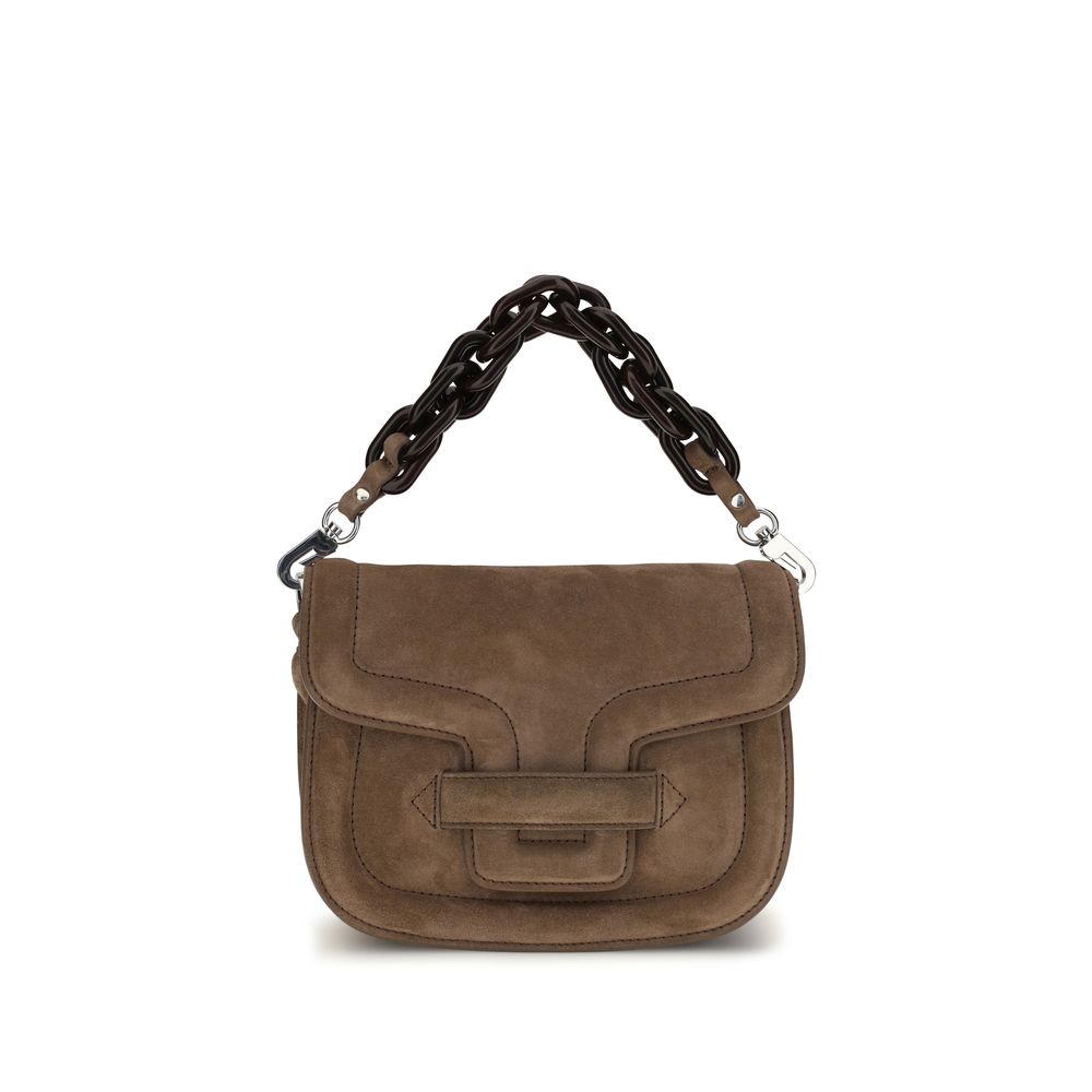 Pierre Hardy Brown Goatskin Shoulder Women's Bag
