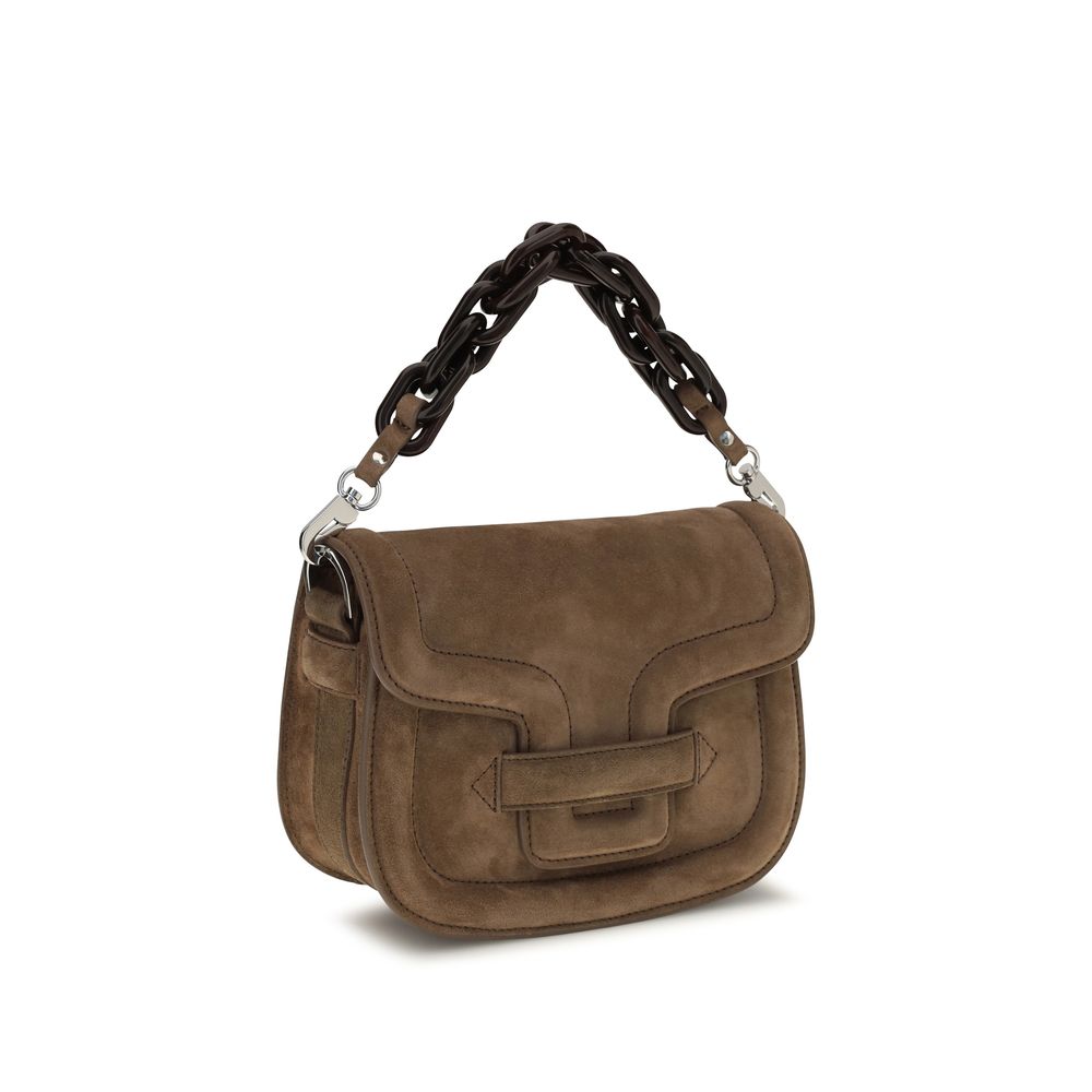 Pierre Hardy Brown Goatskin Shoulder Women's Bag