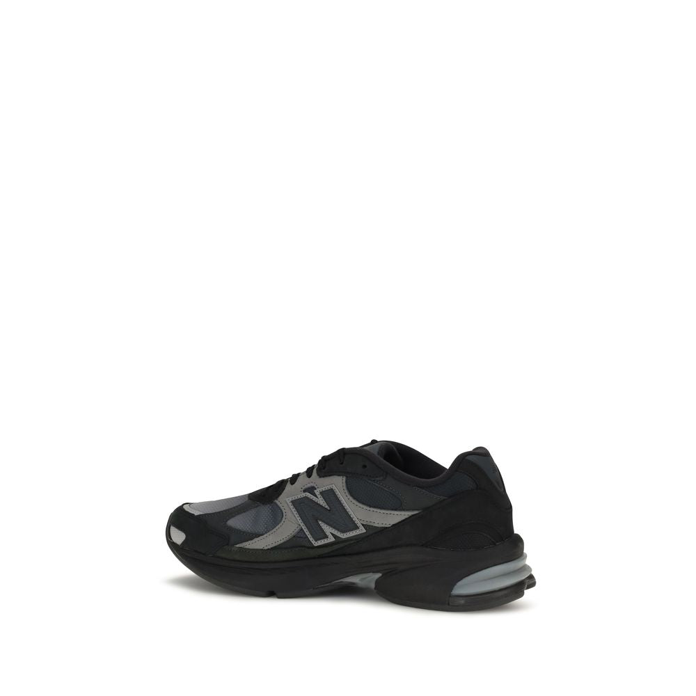 New Balance Black Polyamide Athletic Men's Sneakers