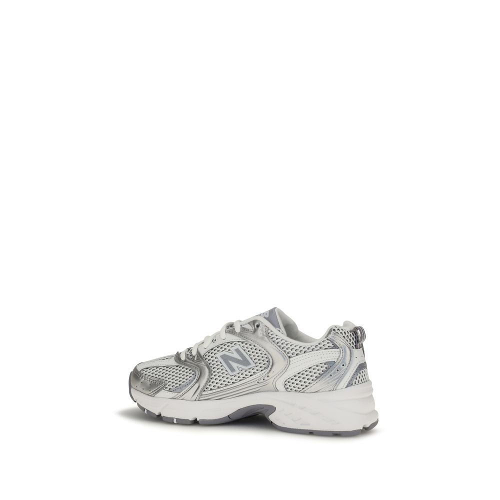New Balance White Polyamide Athletic Women's Sneakers