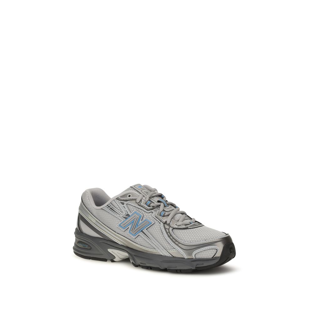 New Balance Gray Fabric Athletic Men's Sneakers