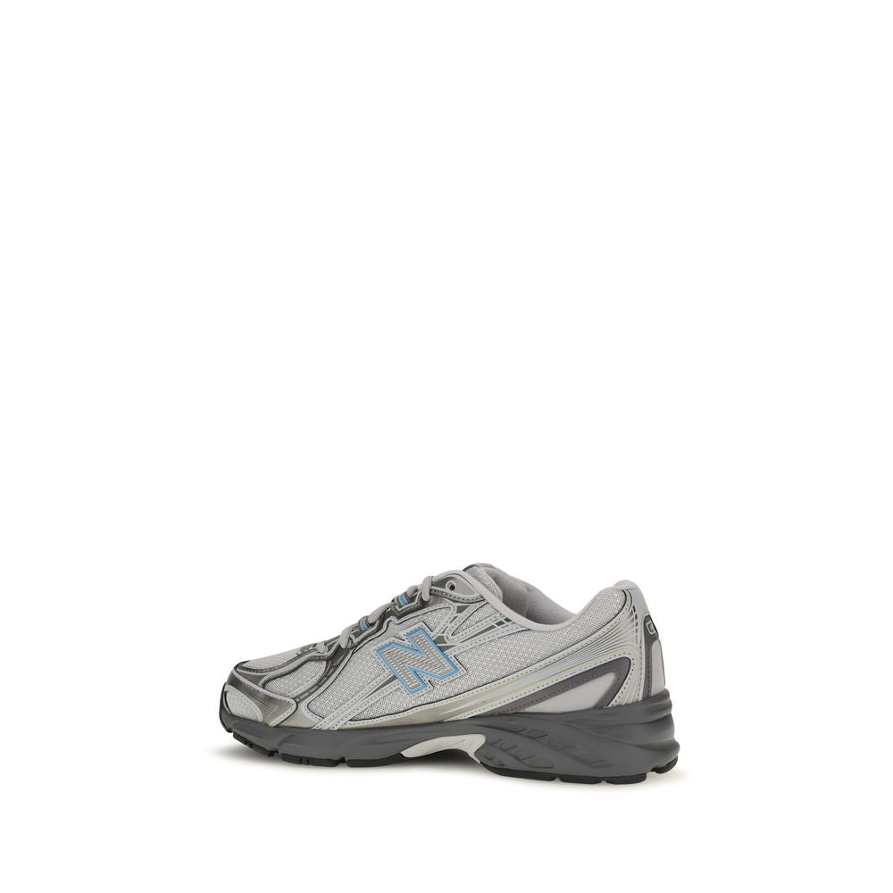 New Balance Gray Fabric Athletic Men's Sneakers