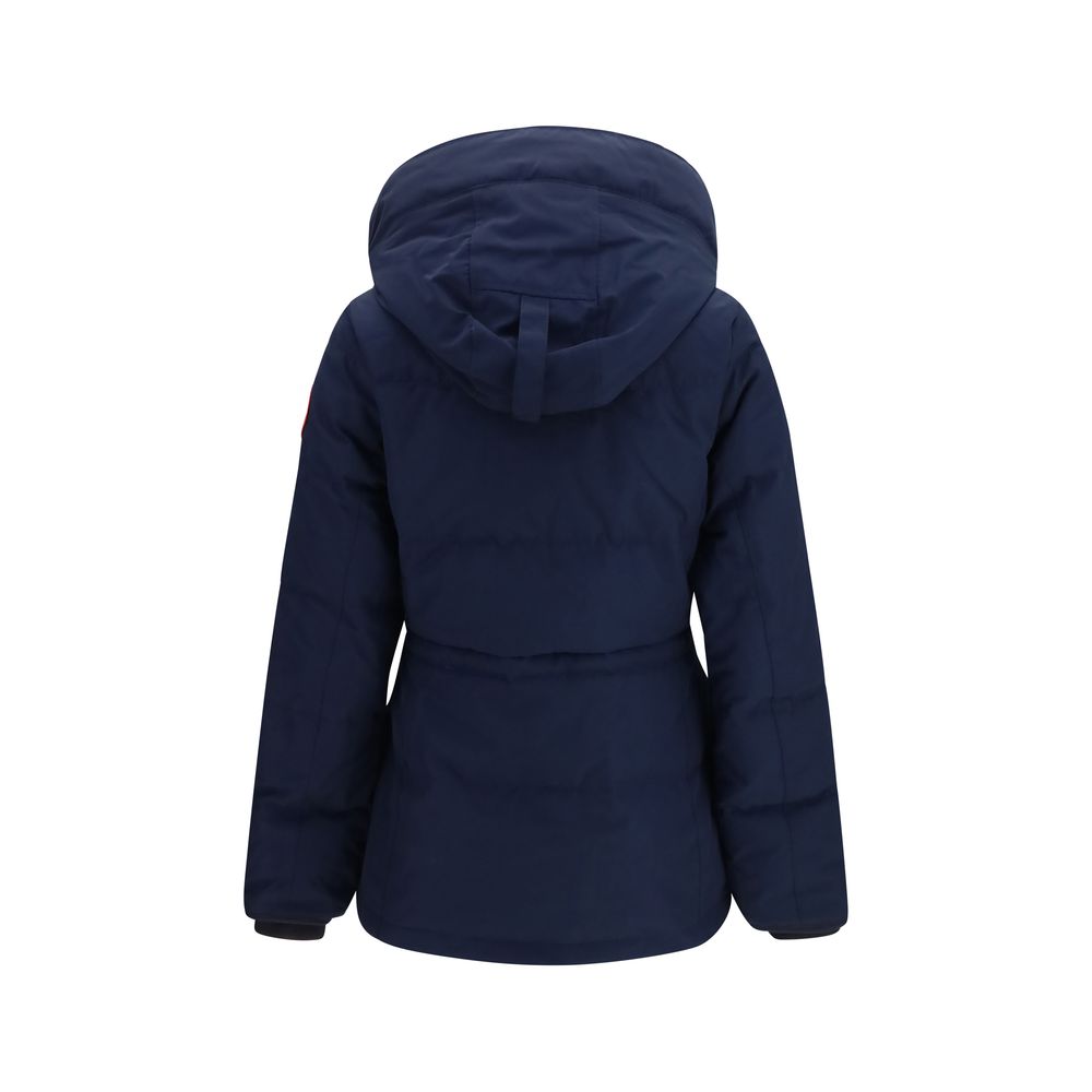 Canada Goose Blue Polyester Full-Length Women's Jacket