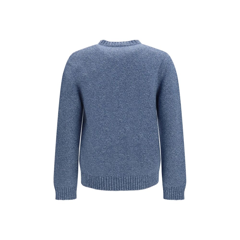 Valentino Garavani Blue Wool Oves Aries Men's Sweatshirt
