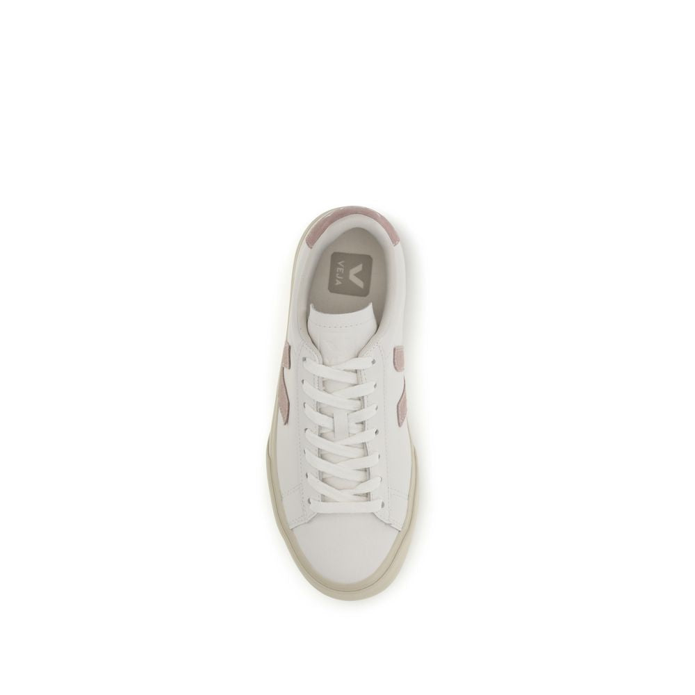 Veja White Calf Leather Bos Taurus Low Top Women's Sneakers