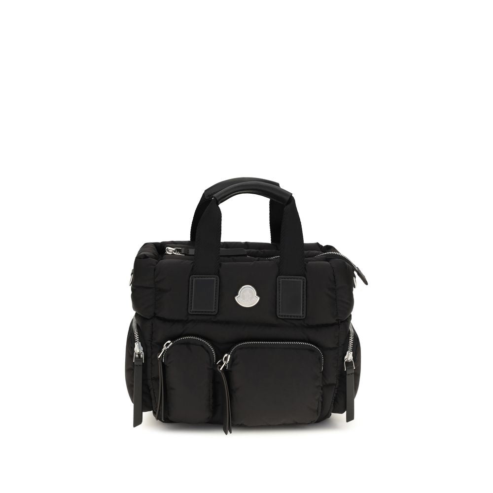 Moncler Black Nylon Shoulder Women's Bag