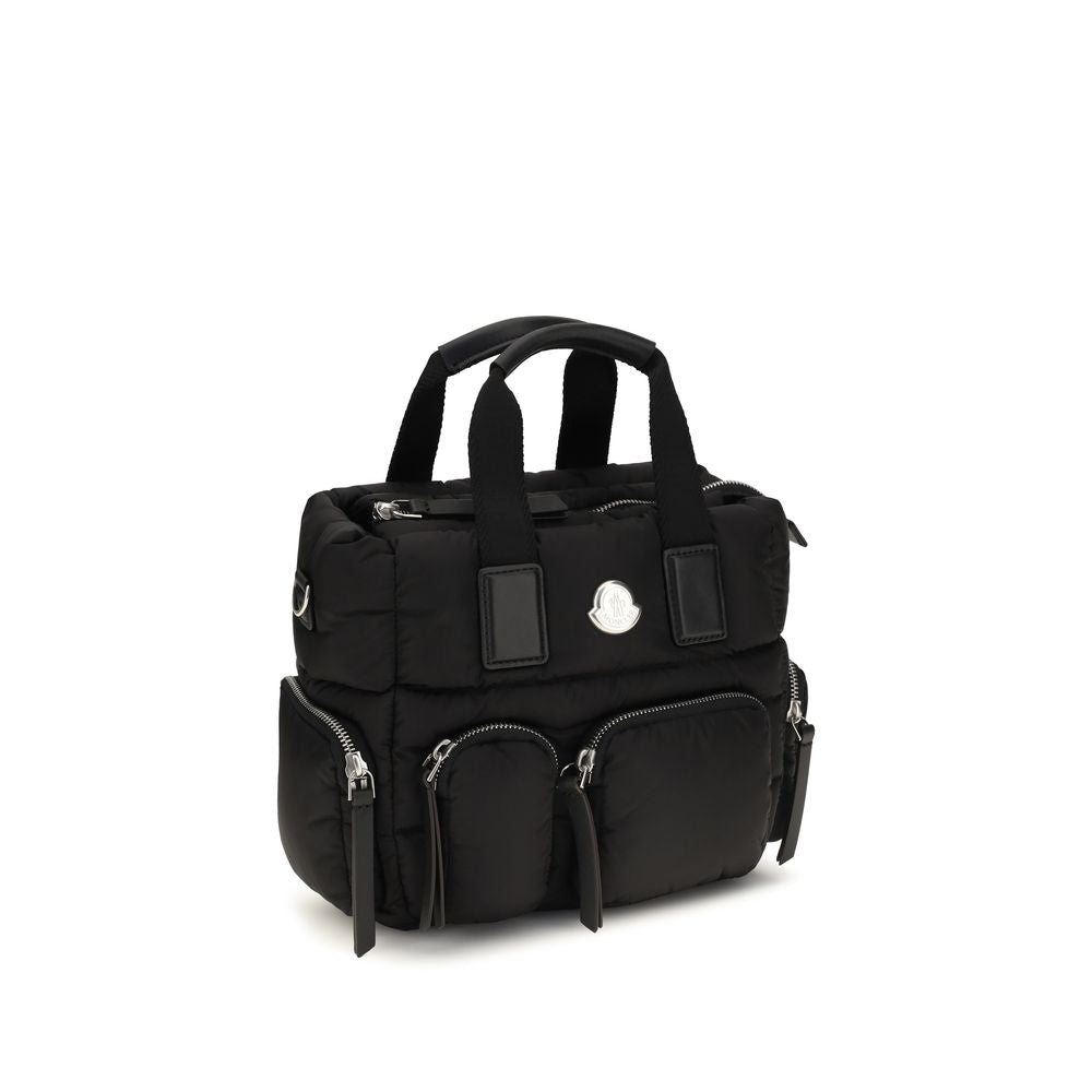 Moncler Black Nylon Shoulder Women's Bag