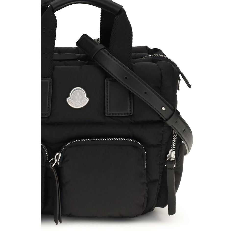 Moncler Black Nylon Shoulder Women's Bag
