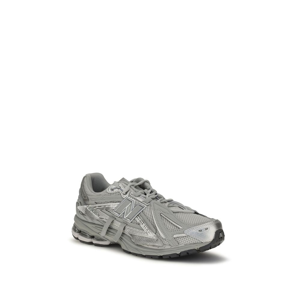 New Balance Gray Fabric Athletic Men's Sneakers