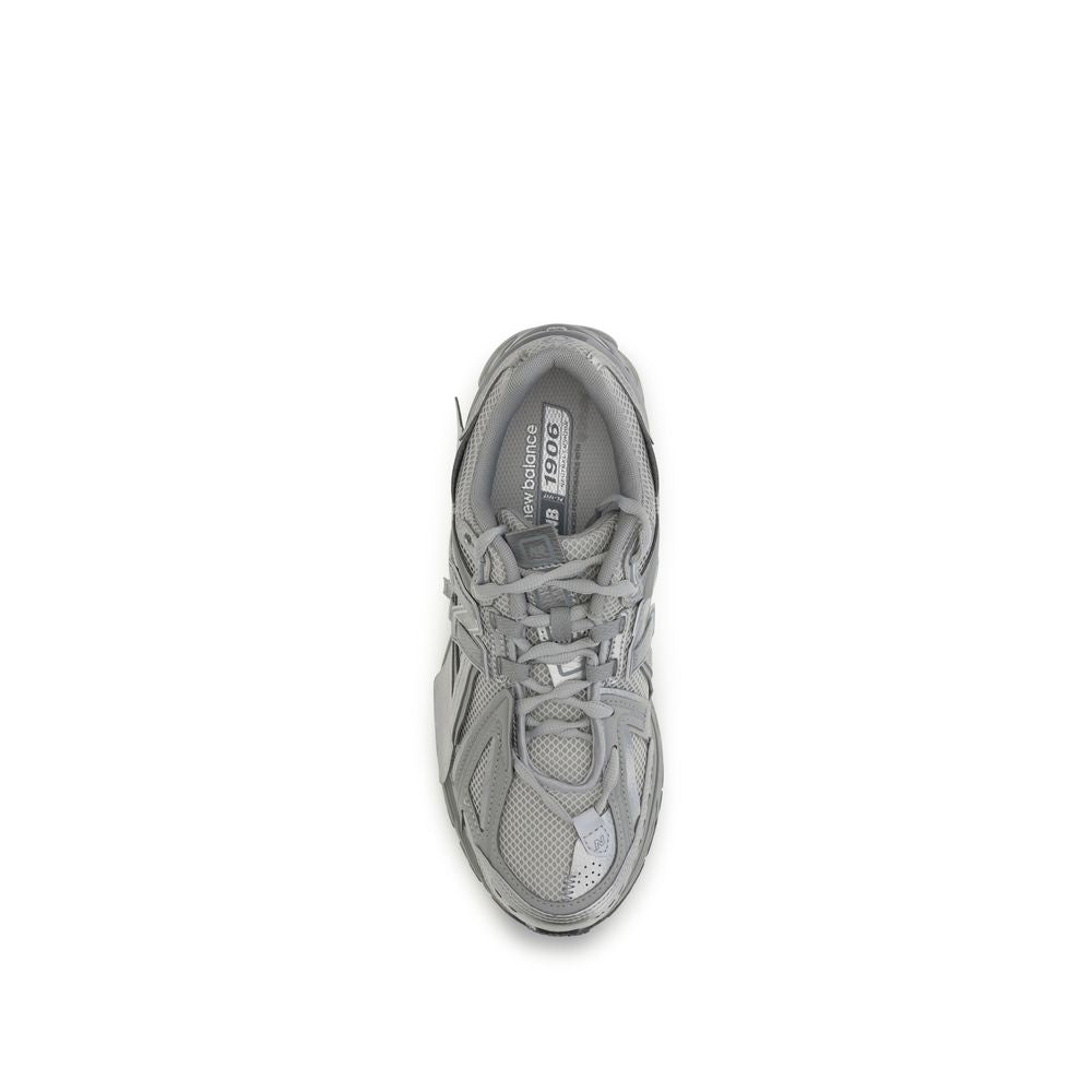 New Balance Gray Fabric Athletic Men's Sneakers
