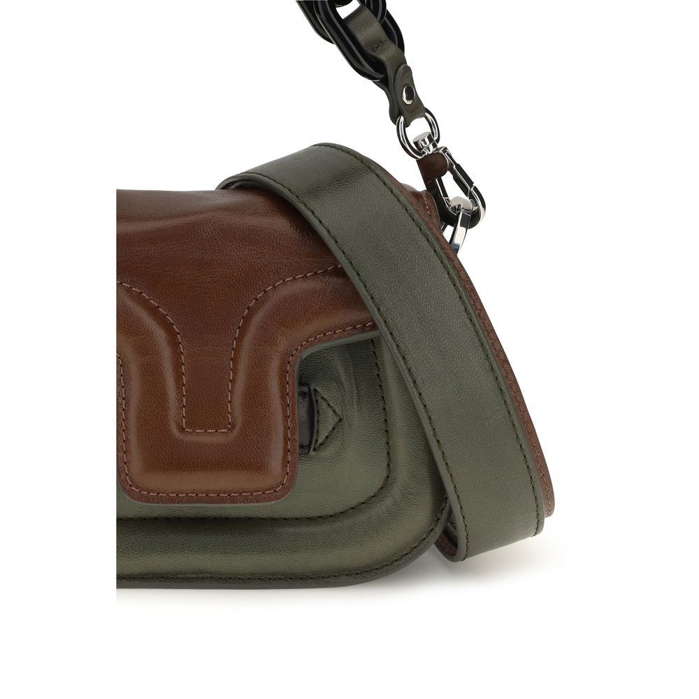 Pierre Hardy Brown Calf Leather Bos Taurus Women's Handbag