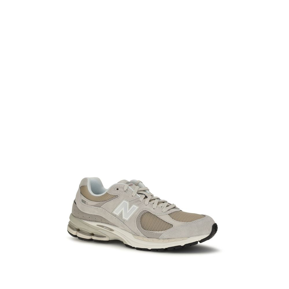 New Balance Beige Fabric Athletic Men's Sneakers