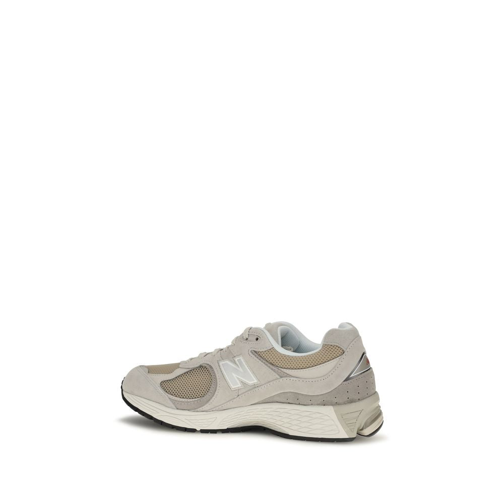 New Balance Beige Fabric Athletic Men's Sneakers