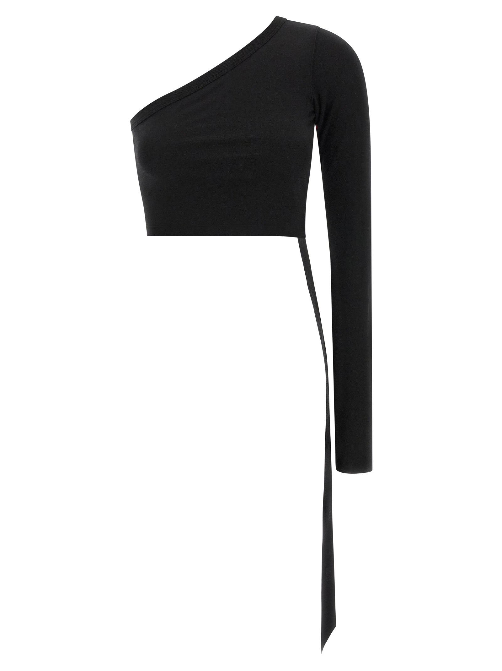 DRKSHDW Black Cotton Women's Blouse
