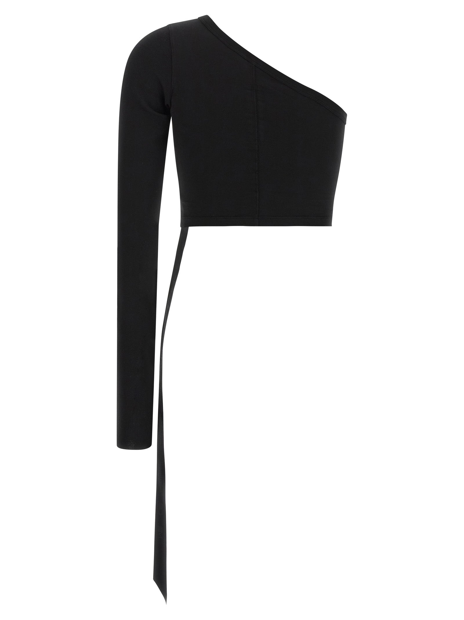 DRKSHDW Black Cotton Women's Blouse