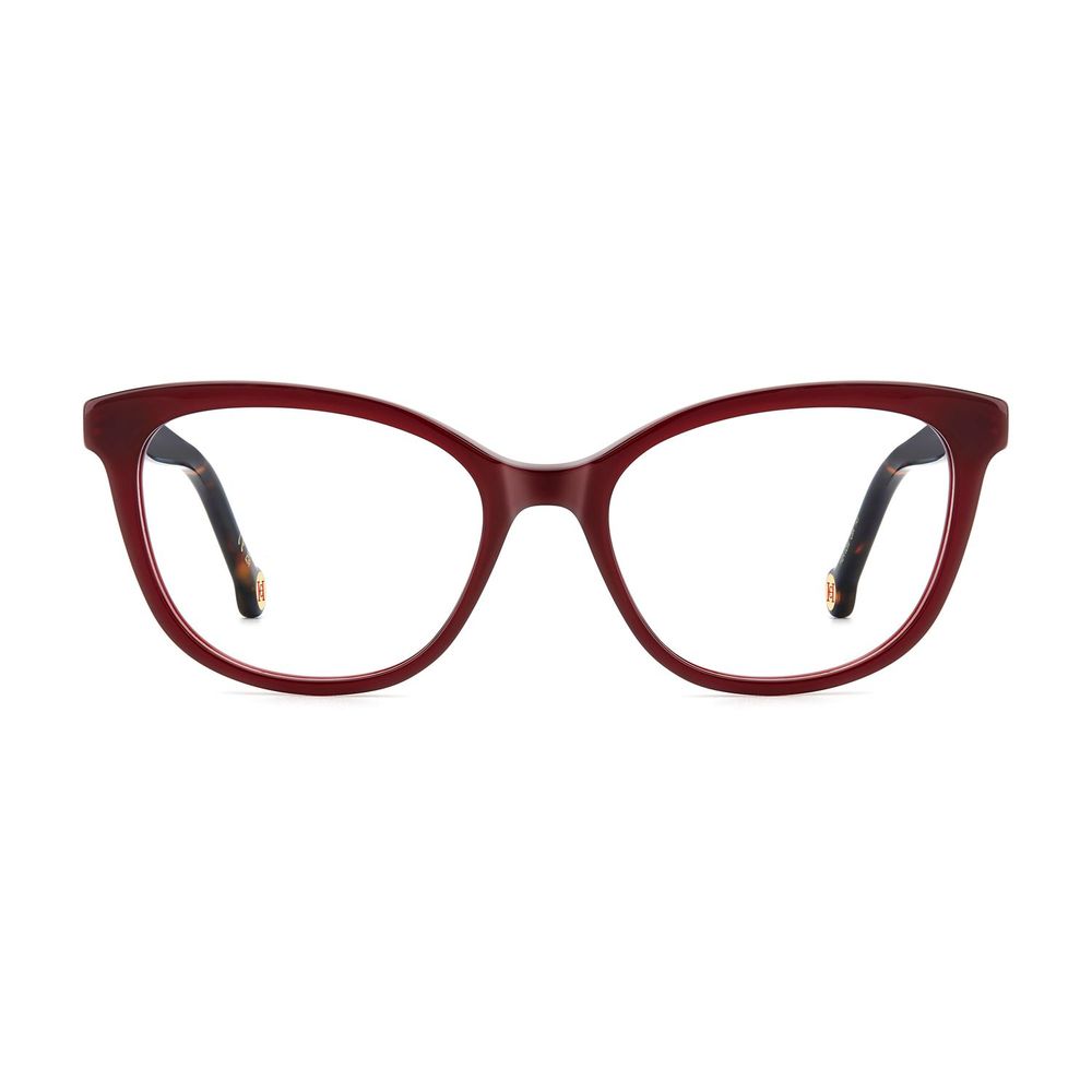 Carolina Herrera Burgundy Acetate Glasses Women's (Frames)