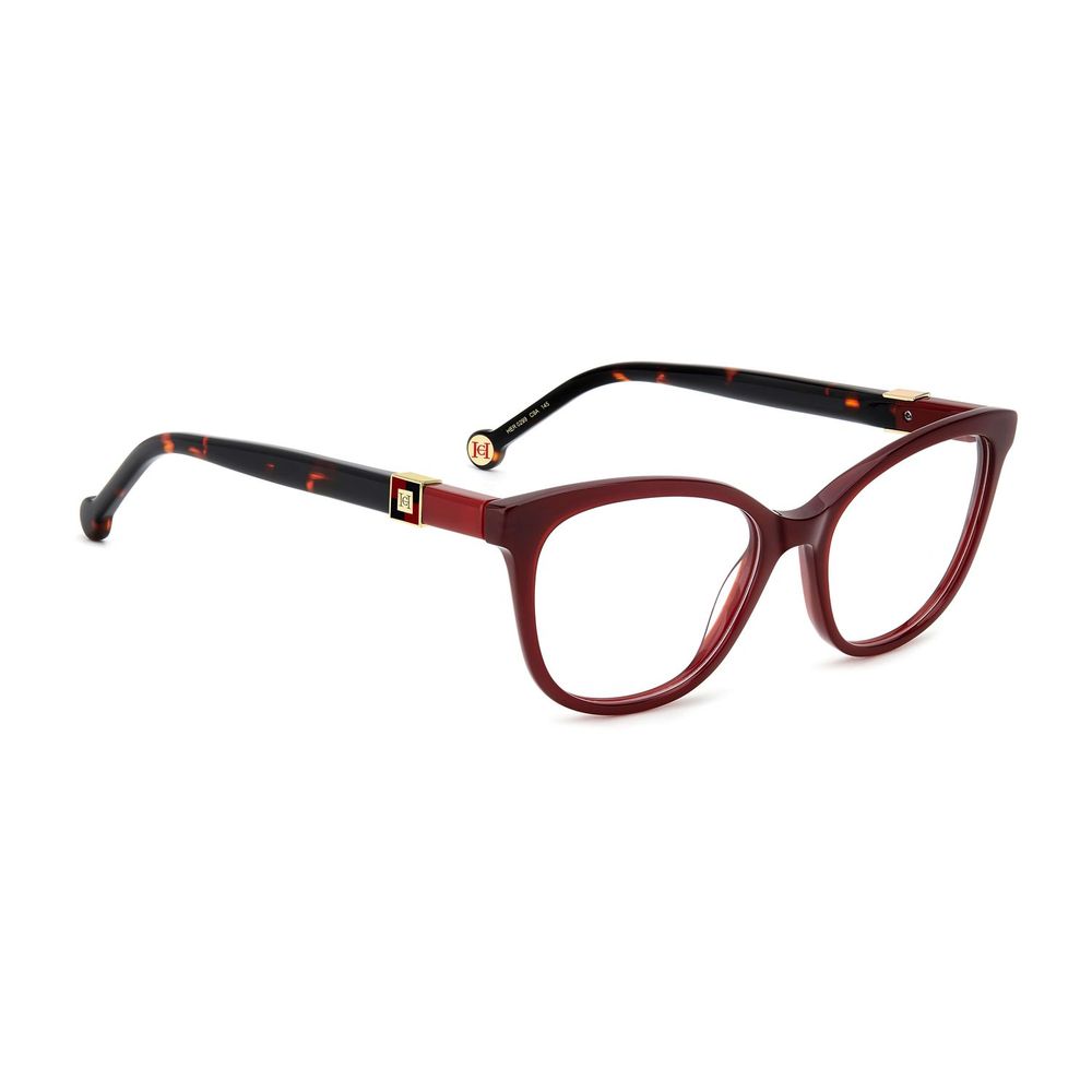 Carolina Herrera Burgundy Acetate Glasses Women's (Frames)