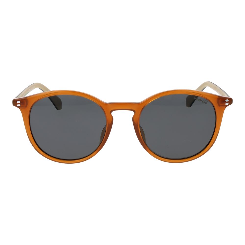 Polaroid Brown Polycarbonate Men's Sunglasses