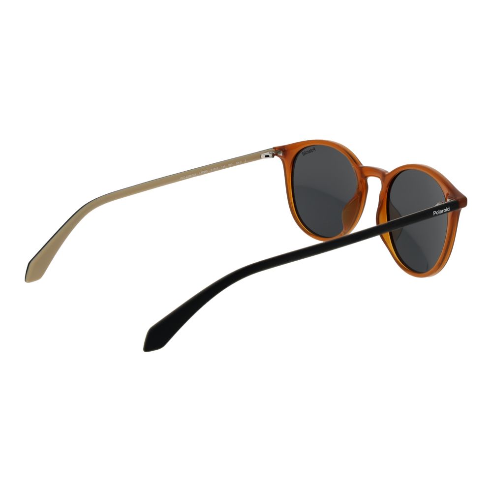 Polaroid Brown Polycarbonate Men's Sunglasses