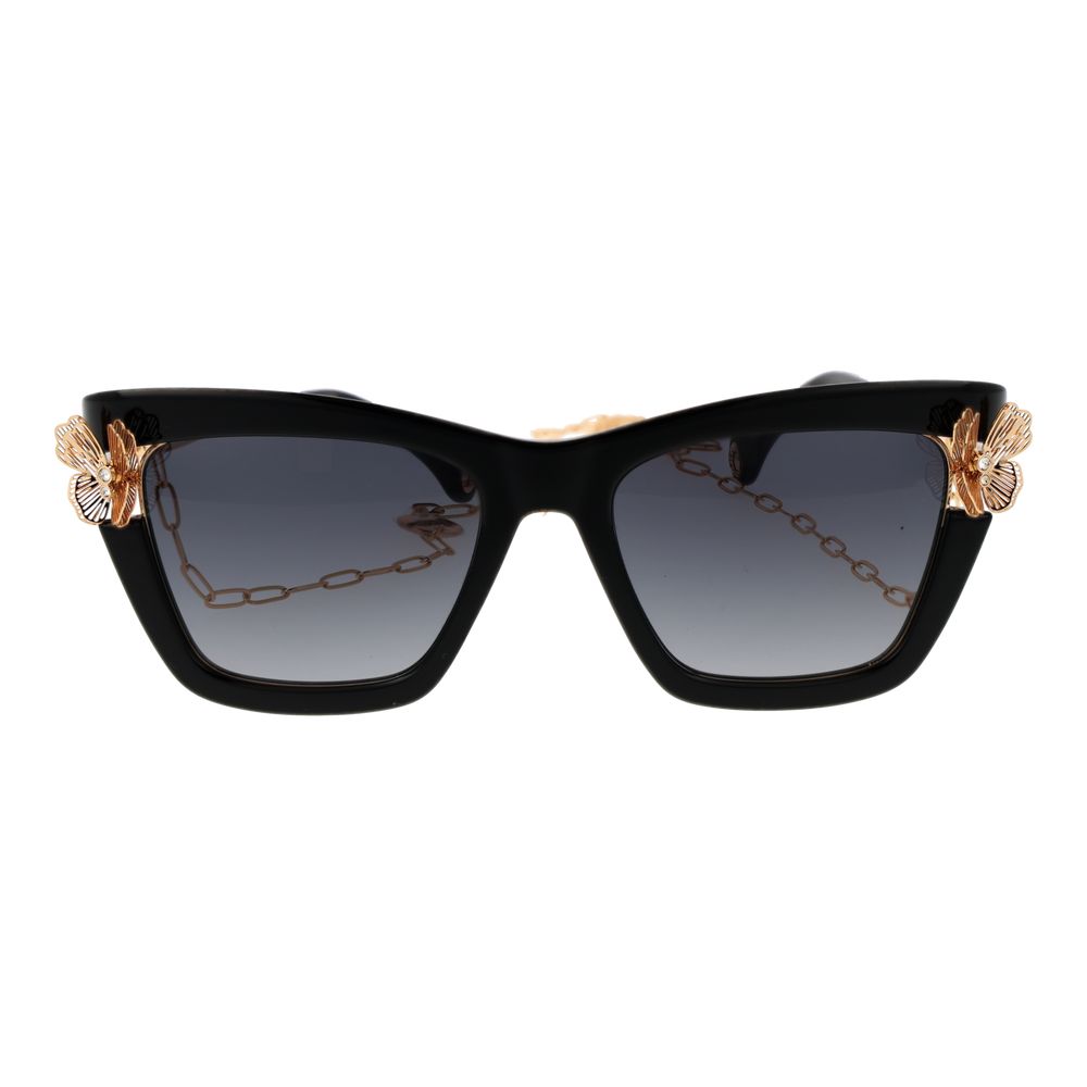 Carolina Herrera Black Polyamide Women's Sunglasses