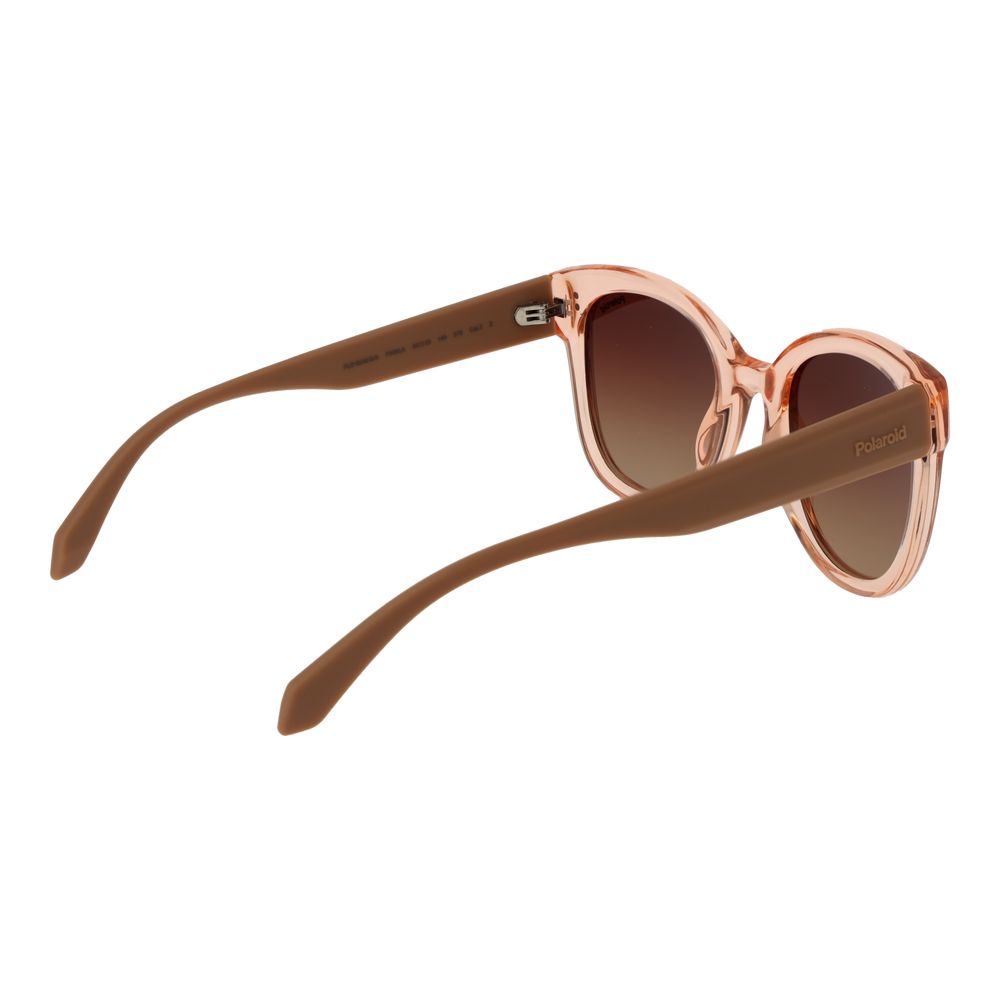 Polaroid Orange Polycarbonate Women's Sunglasses