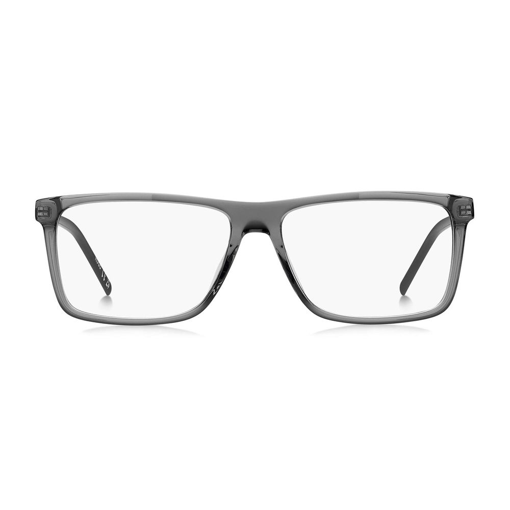 Hugo Boss Gray Plastic Glasses Men's (Frames)