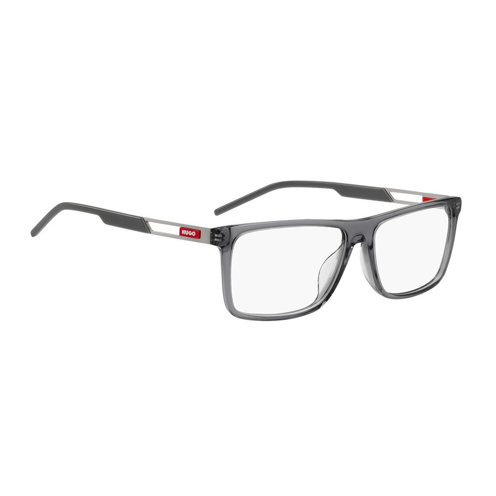 Hugo Boss Gray Plastic Glasses Men's (Frames)