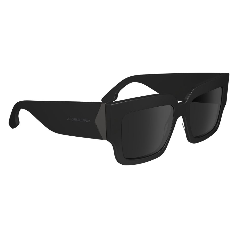 Victoria Beckham Black Plastic Women's Sunglasses
