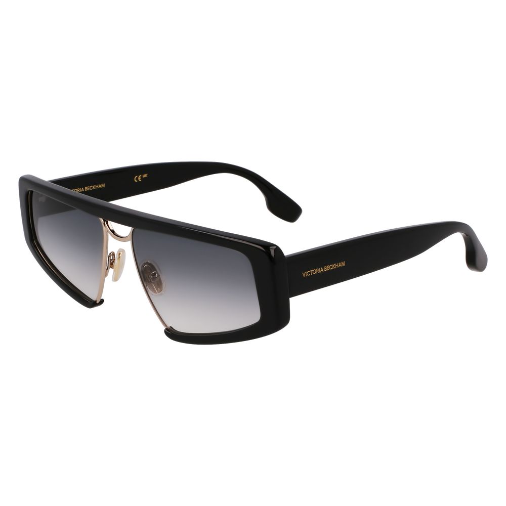 Victoria Beckham Black Metal & Plastic Women's Sunglasses
