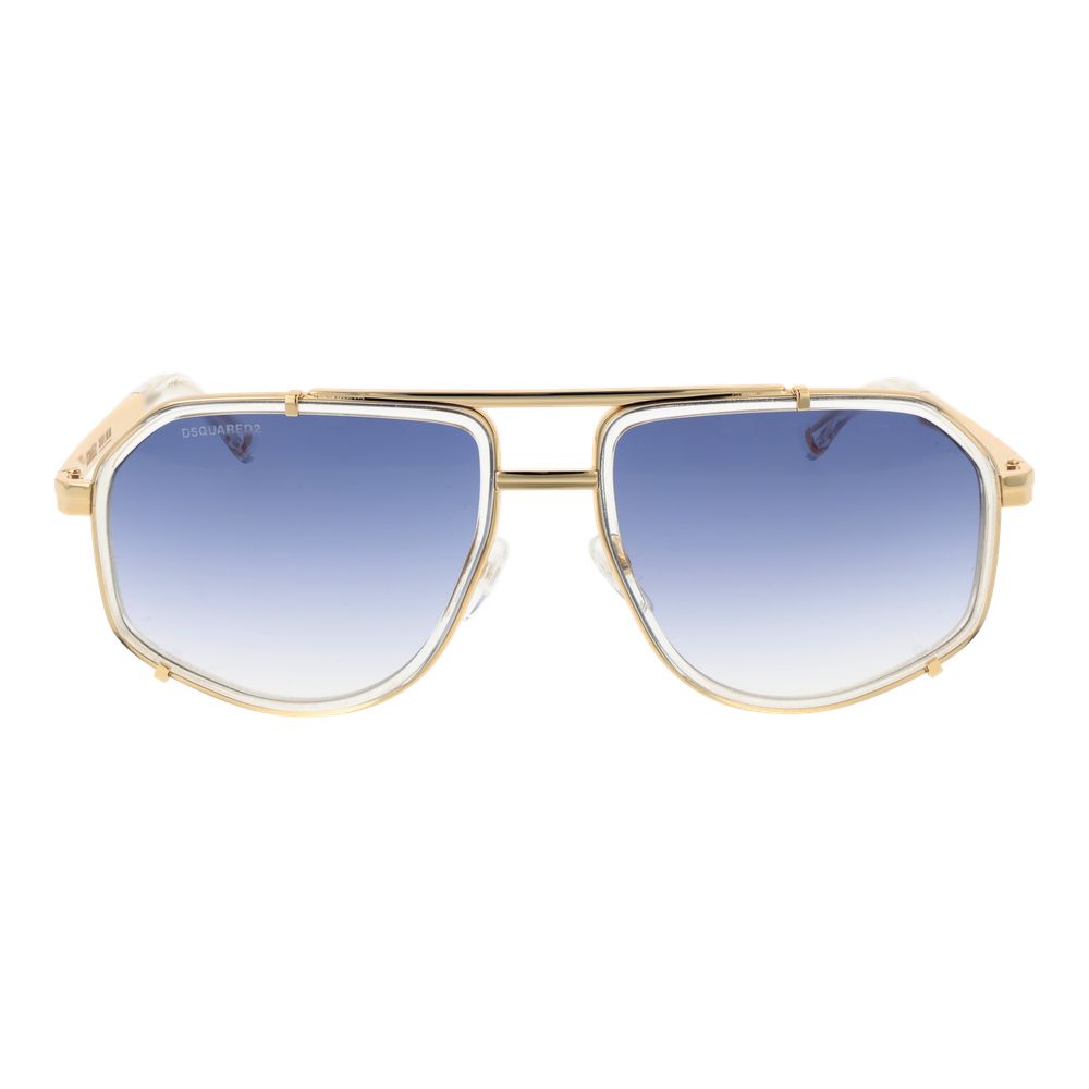Dsquared² Gold Metal Men's Sunglasses