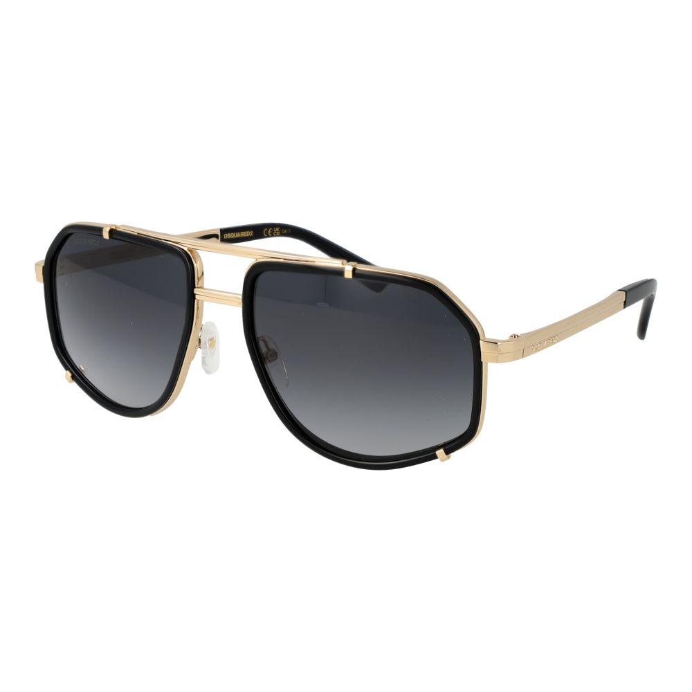 Dsquared² Black Metal Men's Sunglasses
