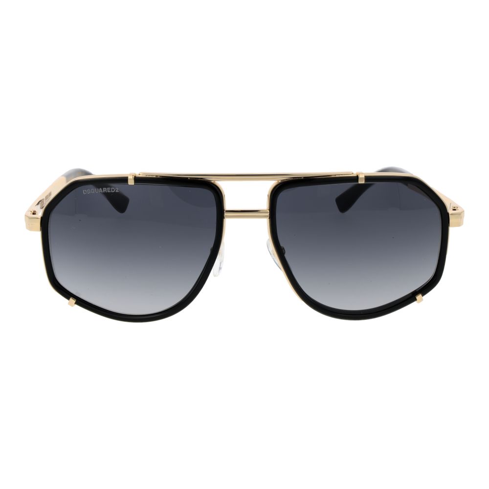 Dsquared² Black Metal Men's Sunglasses
