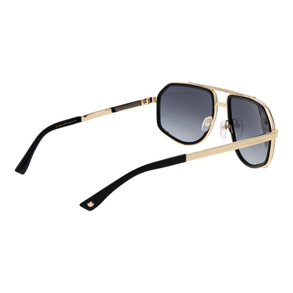 Dsquared² Black Metal Men's Sunglasses