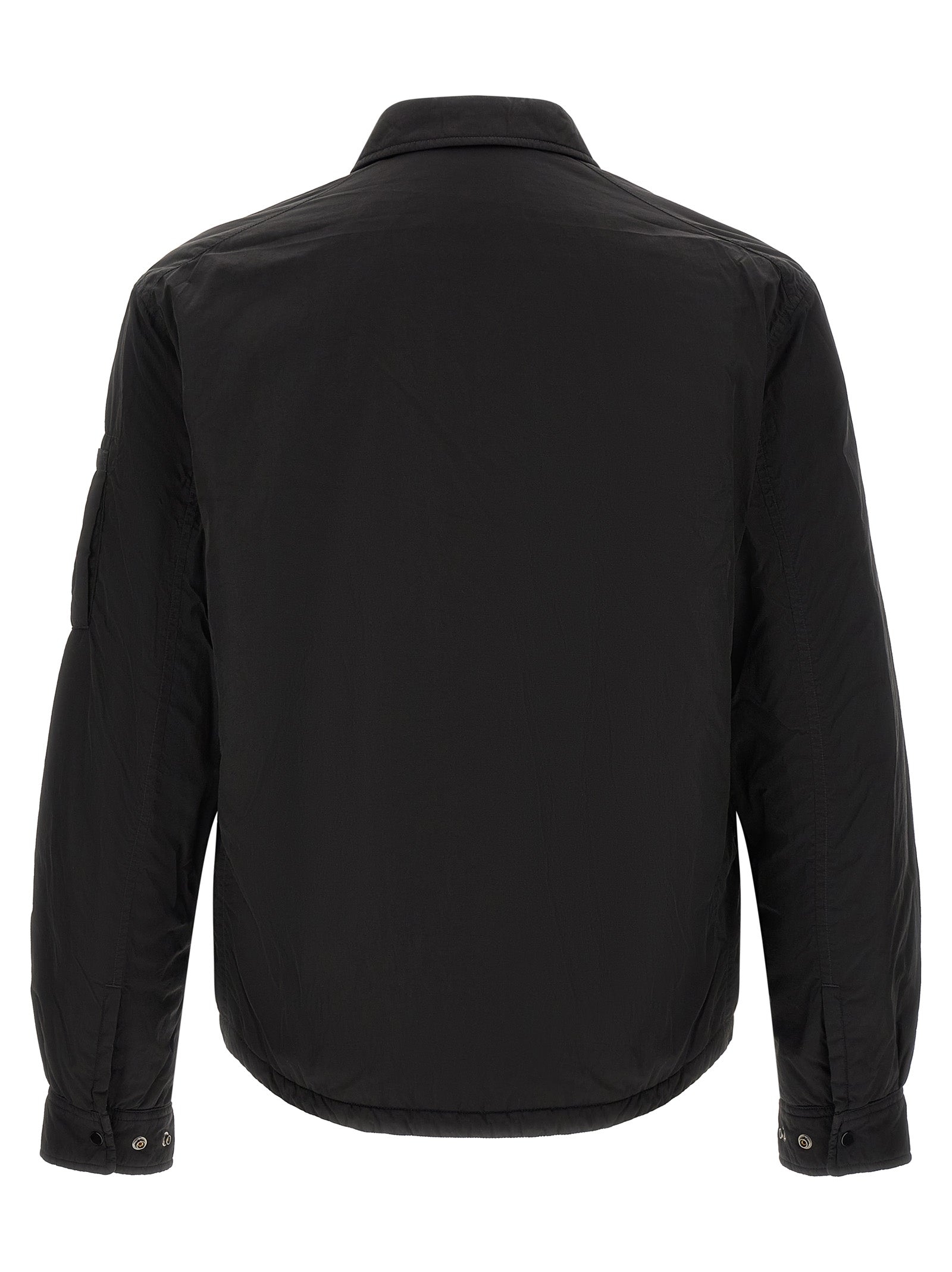 C.P. Company Black Polyamide Full-Length Men's Jacket