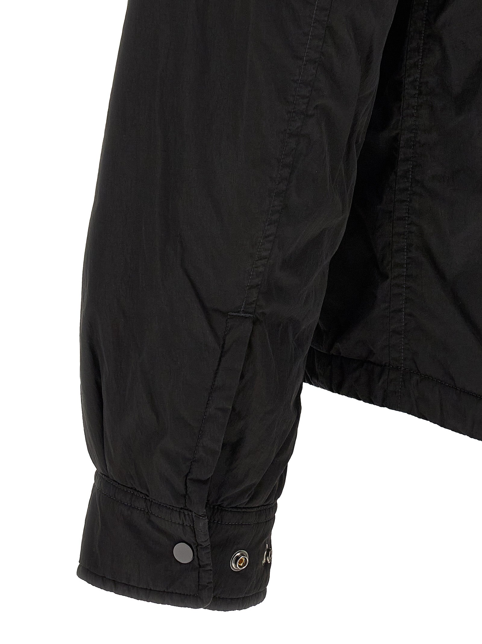 C.P. Company Black Polyamide Full-Length Men's Jacket