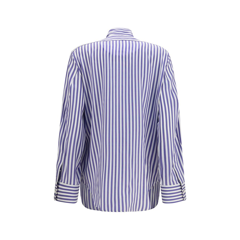 Givenchy Blue Silk Women's Blouse