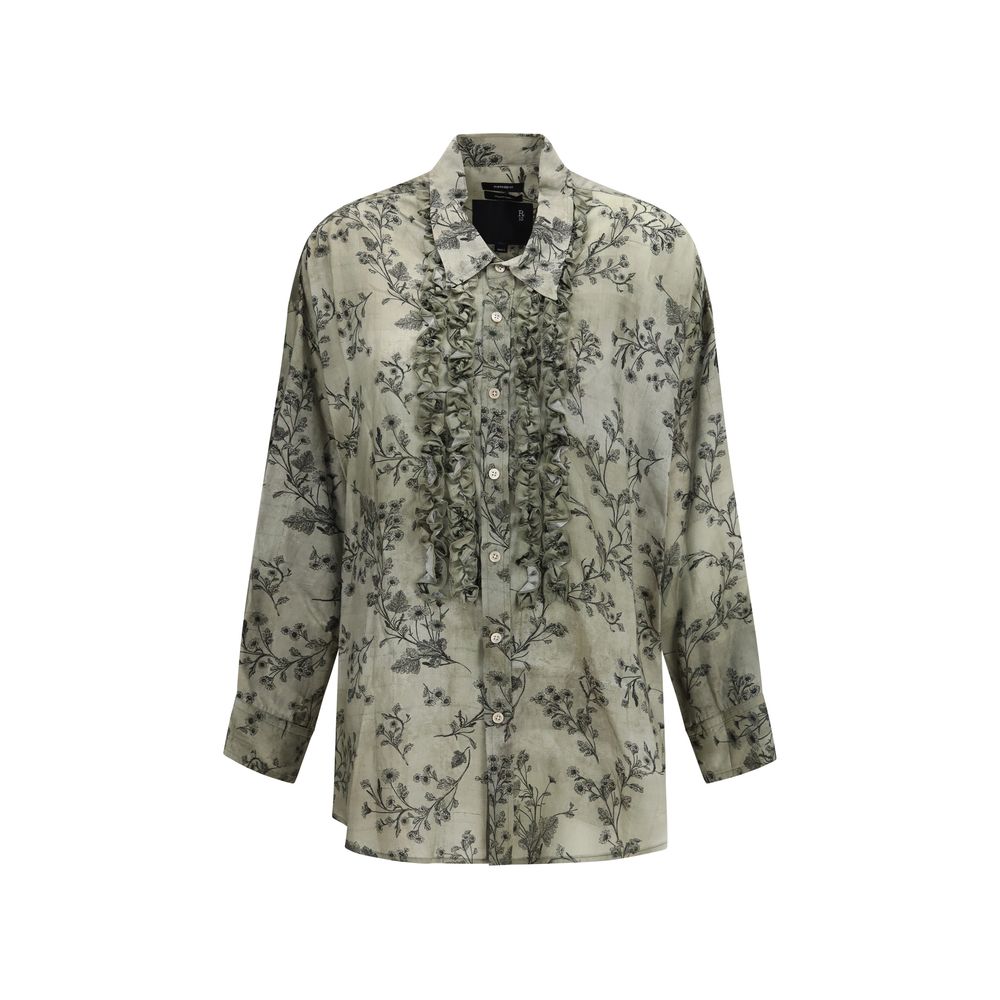 R13 Bicolor Viscose Women's Blouse
