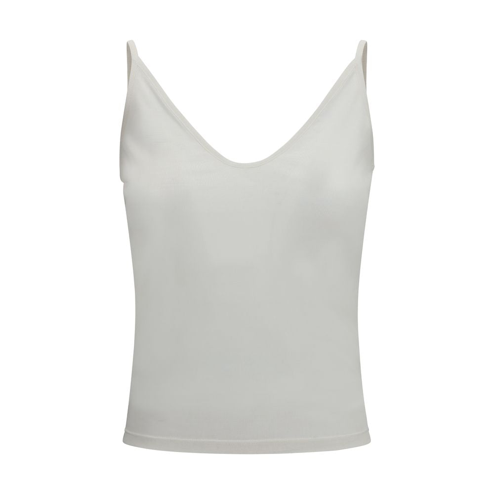 Tom Ford White Silk Tank Women's Tops
