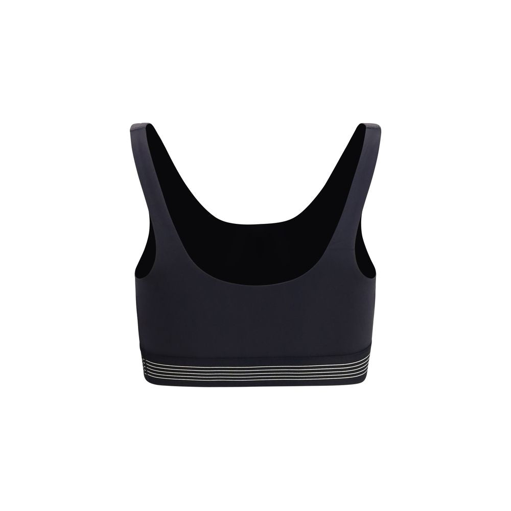 New Balance Black Polyester Sport Women's Bra
