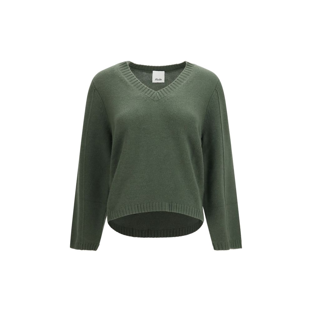 Allude Bicolor Cashmere Women's Sweater