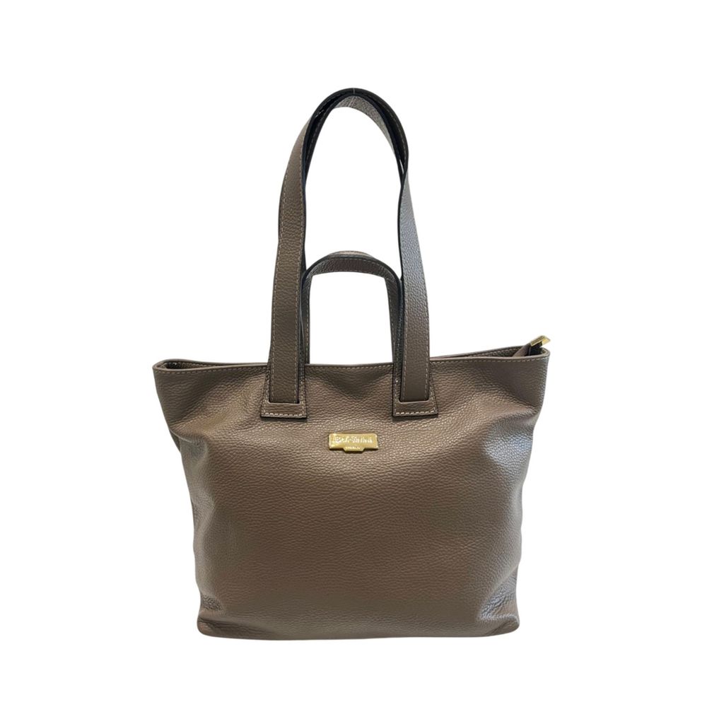 Baldinini Trend Beige Cowhide Women's Handbag