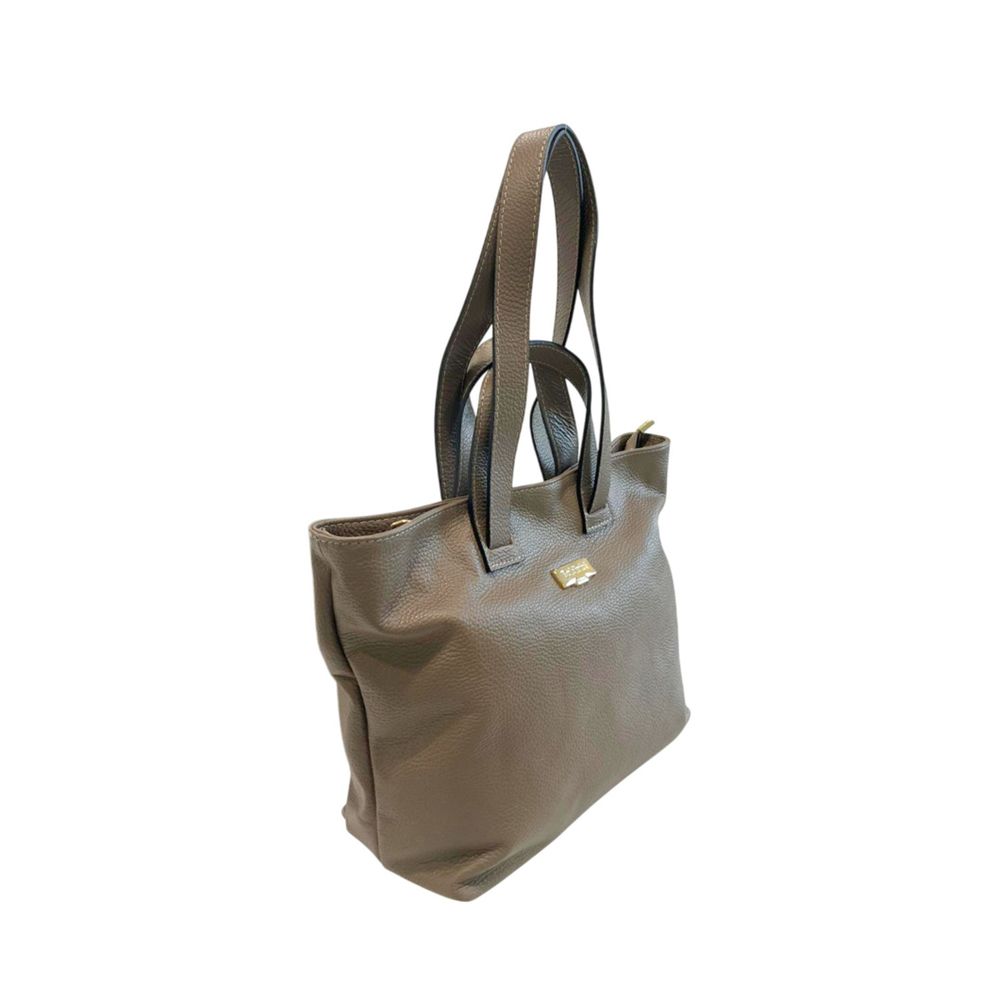Baldinini Trend Beige Cowhide Women's Handbag