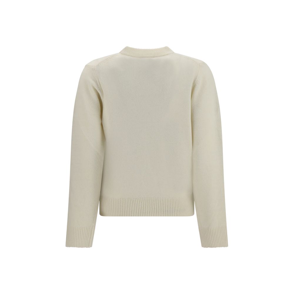 Ganni Beige Wool Oves Aries Women's Sweatshirt