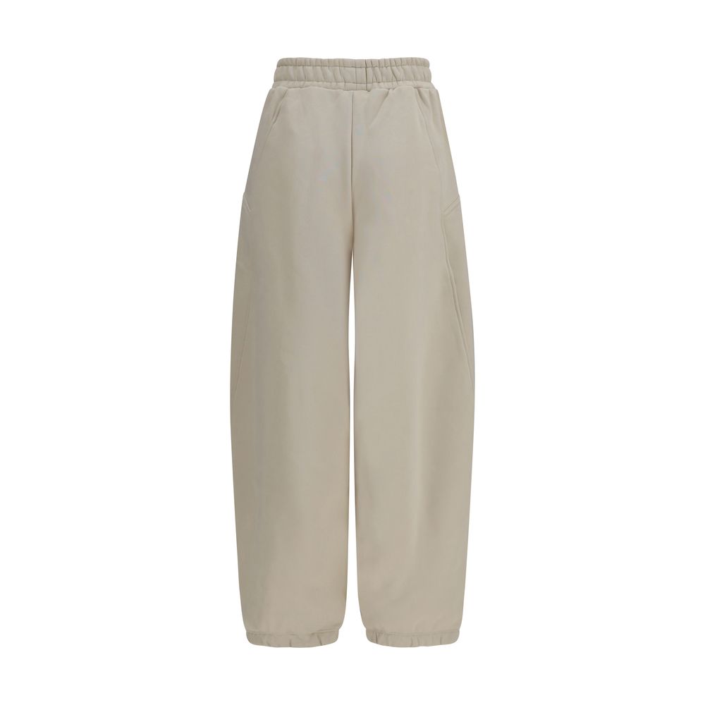 New Balance Beige Cotton Joggers (Workout Women's Pants)