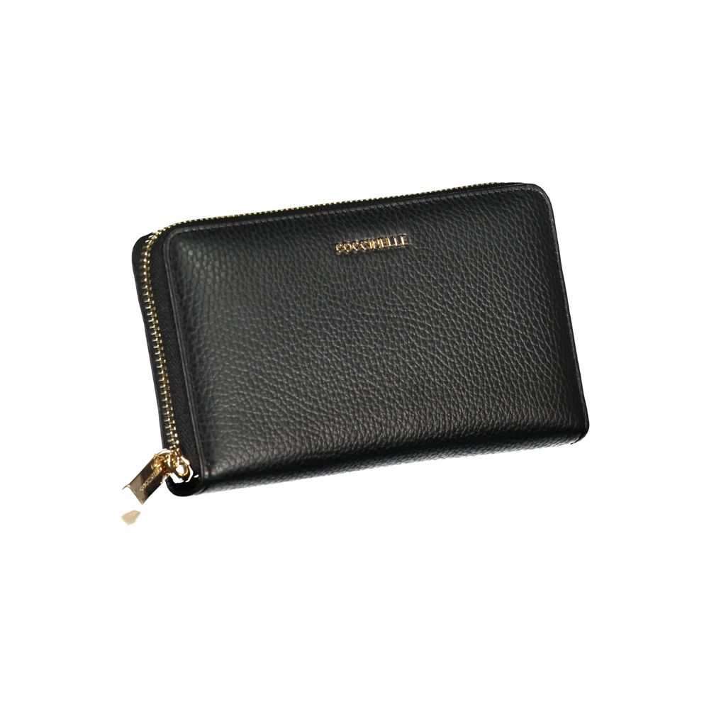 Coccinelle Elegant Leather Wallet with Multiple Women's Compartments