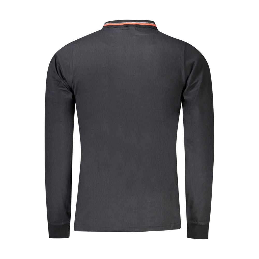 Norway 1963 Black Cotton Men's Men's Polo